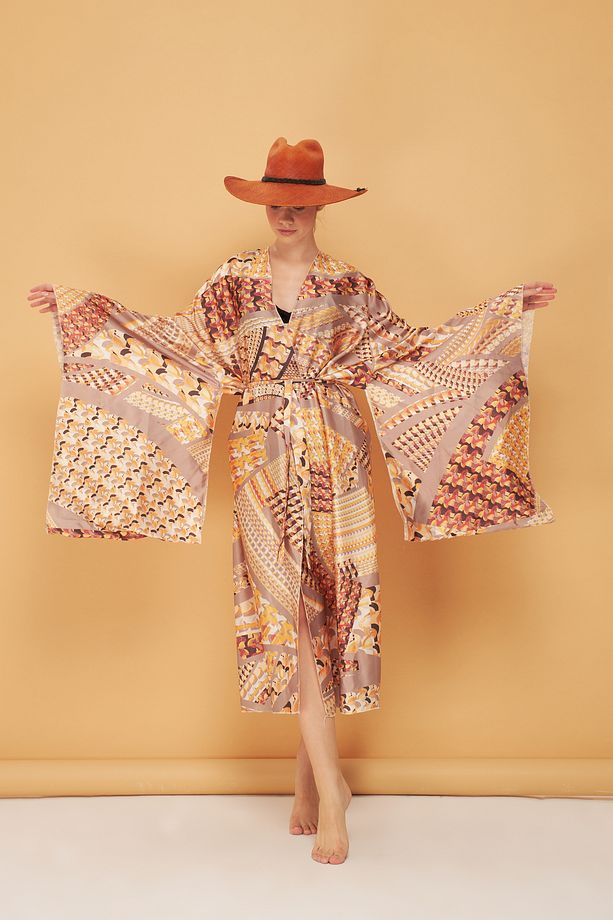 Amber Dreams Kaftan TEKS-00072 - 4