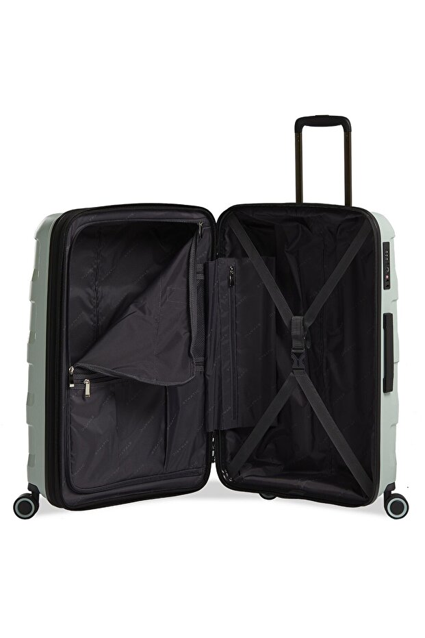 Stroh + 4-Rollen Trolley 65 cm - 5