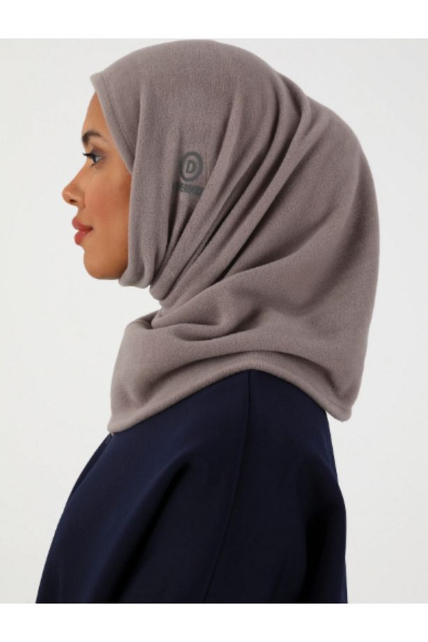 Termal Polar Spor Tesettür Bone - Vizon - 4