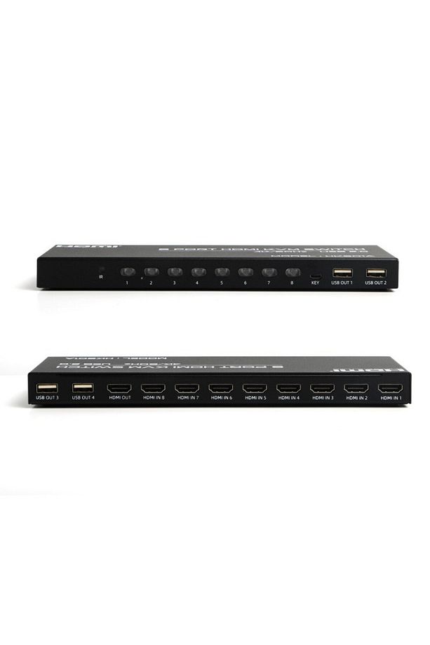 8 port 4K 60Hz HDMI KVM Switch (DK-AC-KVMHD8X1) - 1