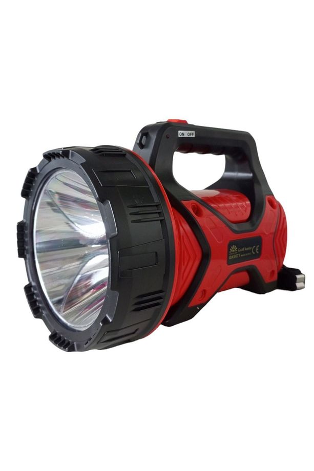Ulatra Güçlü Uzun Mesafeli 18 Saat Çalışma 10w Ledli Projektör El Feneri Gk6671 - 4