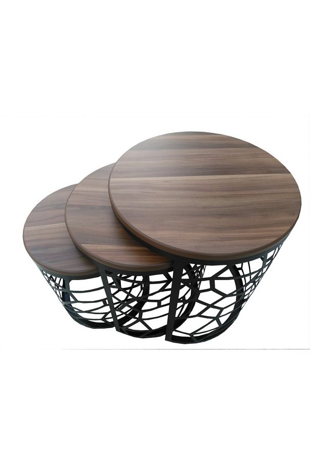 Zigon St 17635 Cnc Osmanlı Motif Işleme Metal Ayak Kütük Desen Mdf Tabla El Yapım - 3