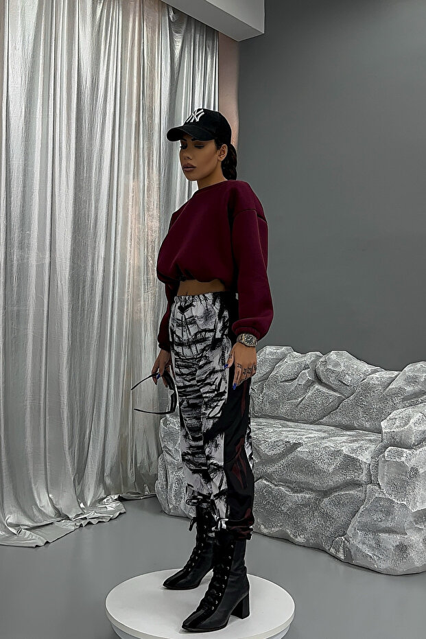 Unisex Baskılı Eşofman - 1