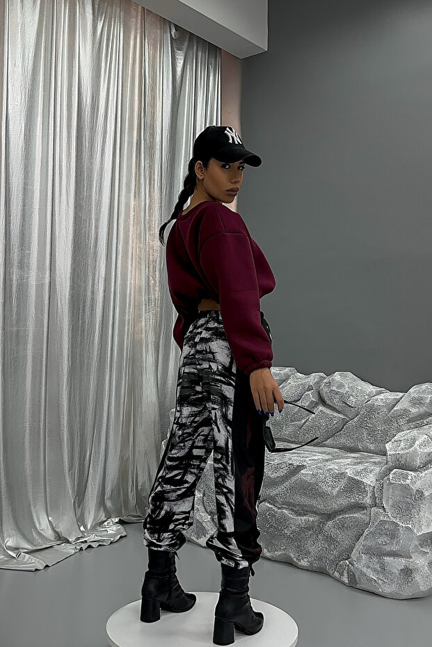 Unisex Baskılı Eşofman - 5