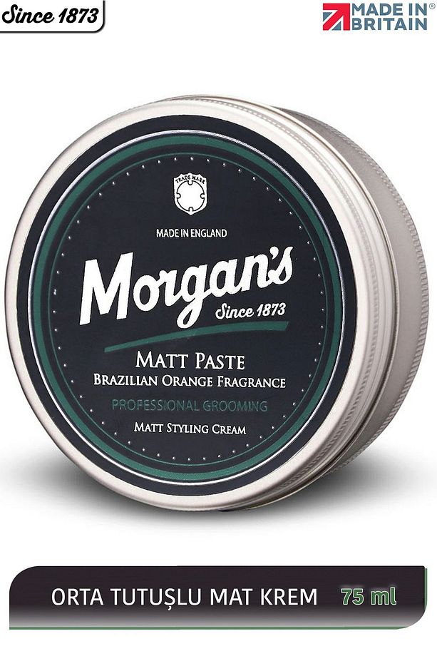 Morgan's Matt Paste Brazilian Orange - Mat Görünümlü Orta Tutuşlu Saç Şekillendirme Kremi 75 ml - 1