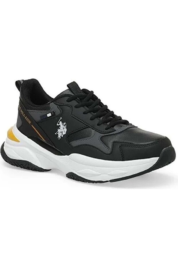 U.S. Polo Assn. Solidar 3Pr Black Running Shoes