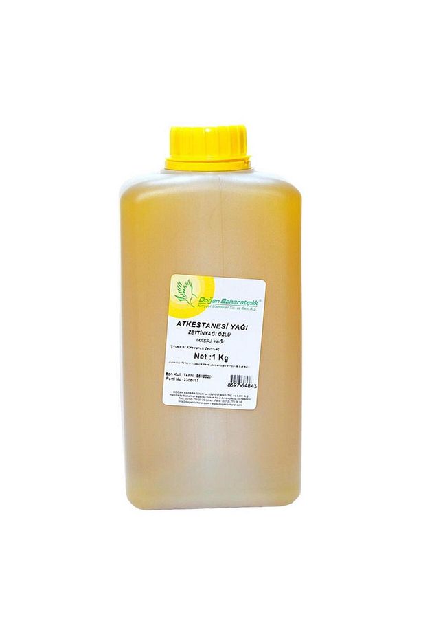 Baharatçılık At Kestanesi Yağı 1kg Zeytinyağı Özlü Kiloluk - 1