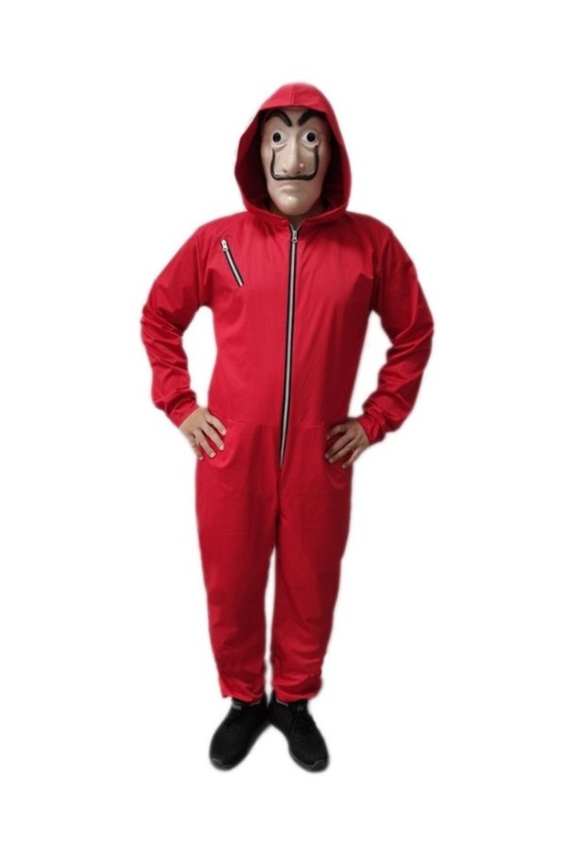 La Casa De Papel Salvador Dali Costume Adult