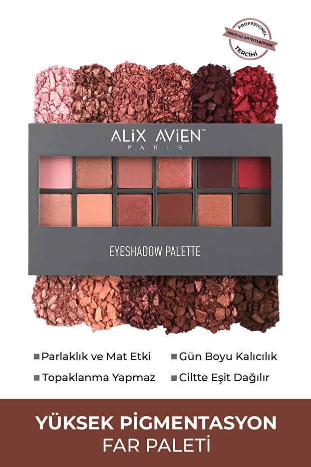 12Pcs Eyeshadow Palette - Eyeshadow Palette 777 Obsessive Addiction 15.6 g