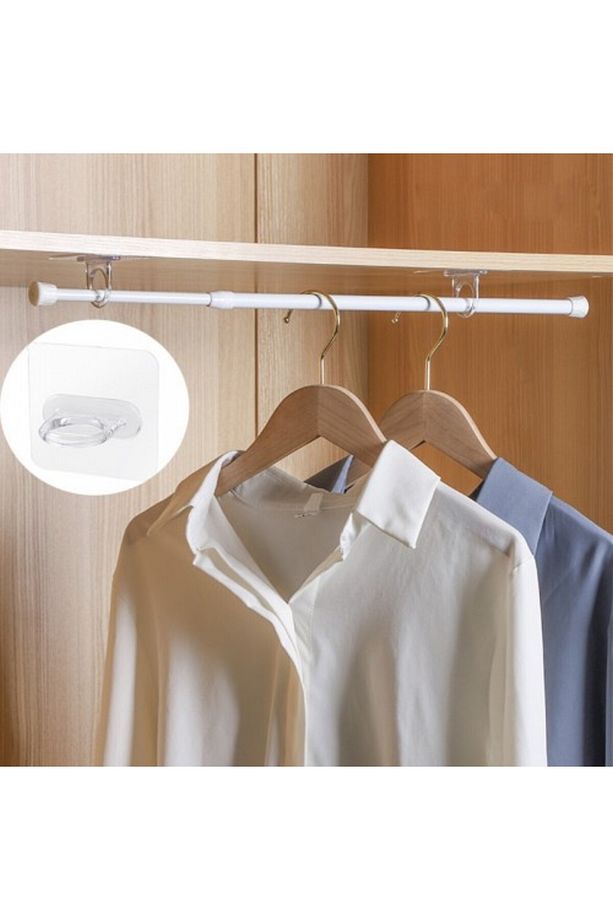 5 Adet Kendinden Yapışkanlı Güçlü Askı Çok Amaçlı Duvar Banyo Mutfak Askılık Yuvarlak Halka - 2