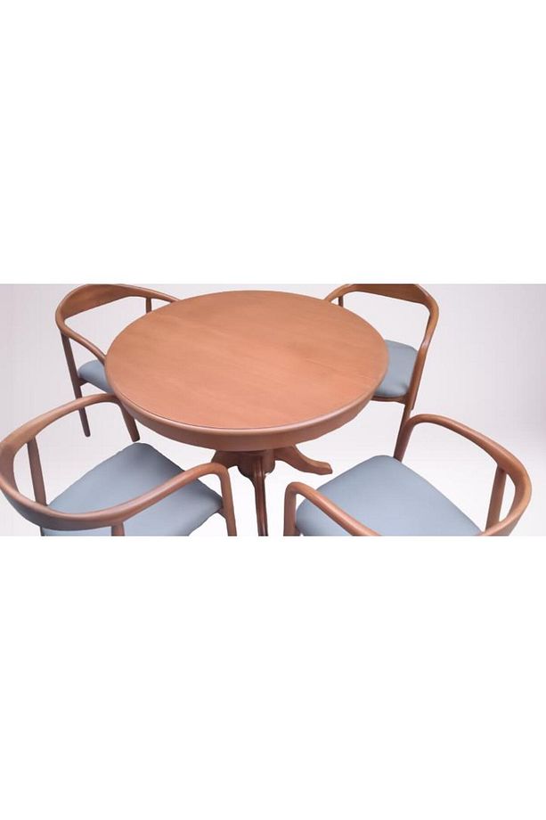 Masa Sandalye 90001tk Yılan Sandalye Baba Ayak Kayın Aslan Ihlamur Ceviz 100 Cm - 3