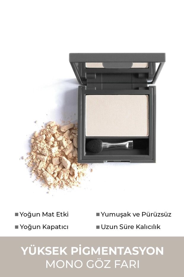 Göz Farı - Mono Eyeshadow 101 Snowflake 3,2 g - 1