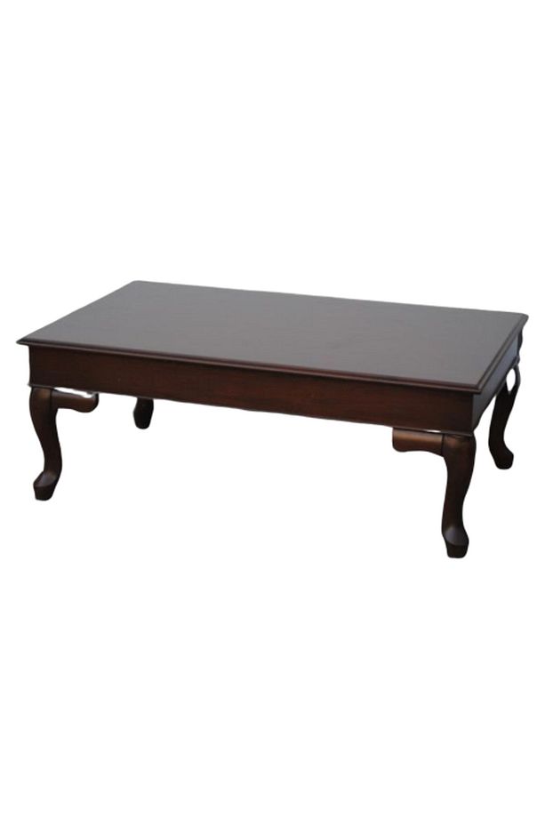 Orta Sehpa 13561 Klasik Kayın Aslan Demont Ayak Ceviz Natüre Mdf Tabla El Yapım - 3