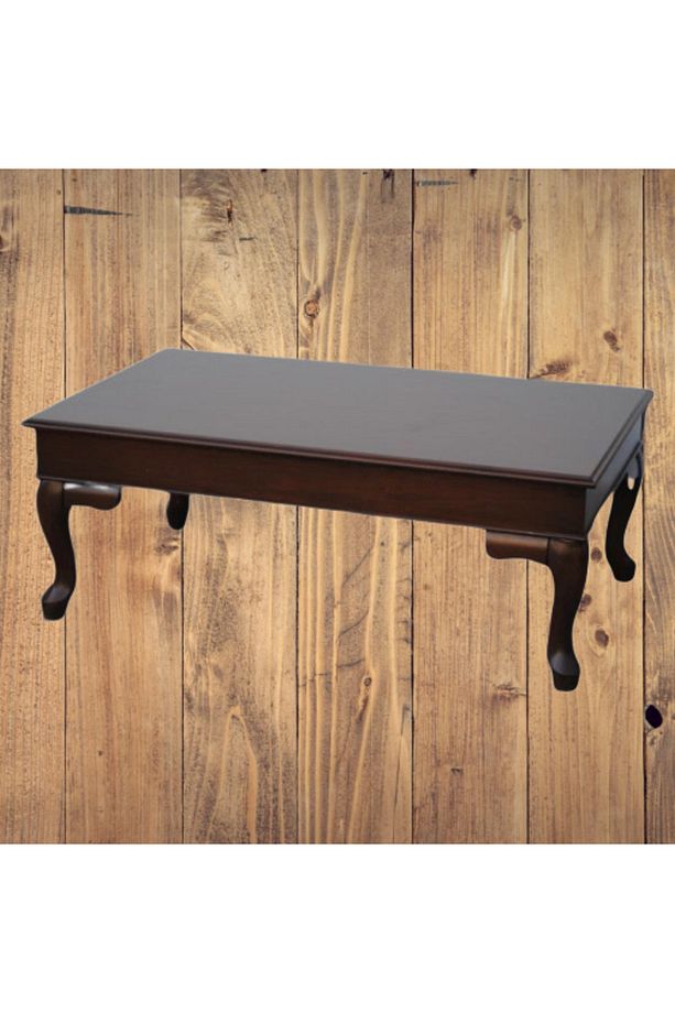 Orta Sehpa 13561 Klasik Kayın Aslan Demont Ayak Ceviz Natüre Mdf Tabla El Yapım - 7
