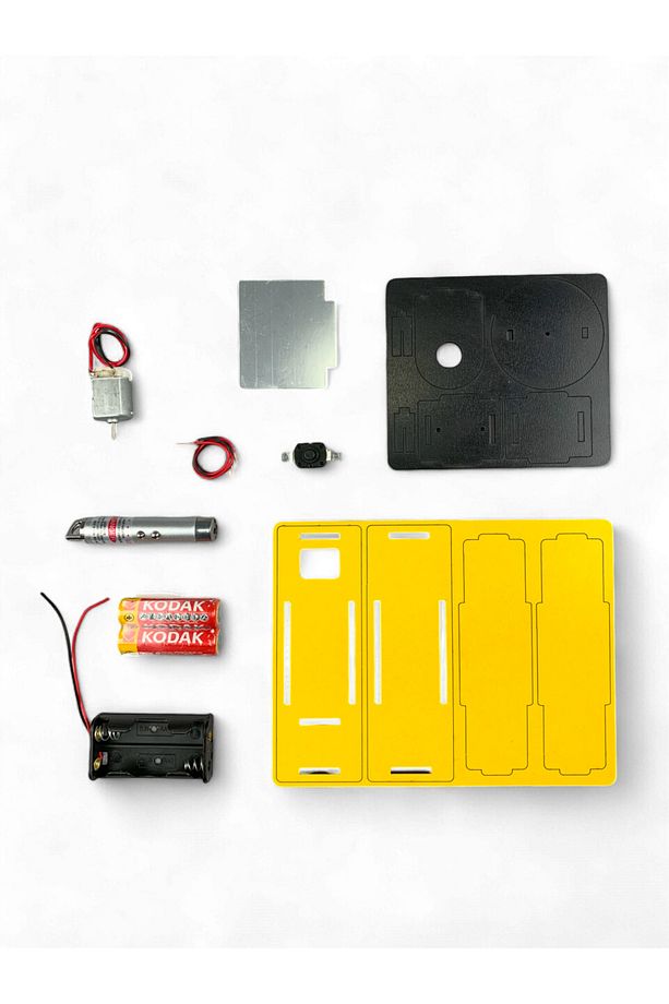 Çizgi Lazer – Kendin Yap Stem Bilim ve Deney Seti - DIY Montessori Eğitim - Maker Set - 2