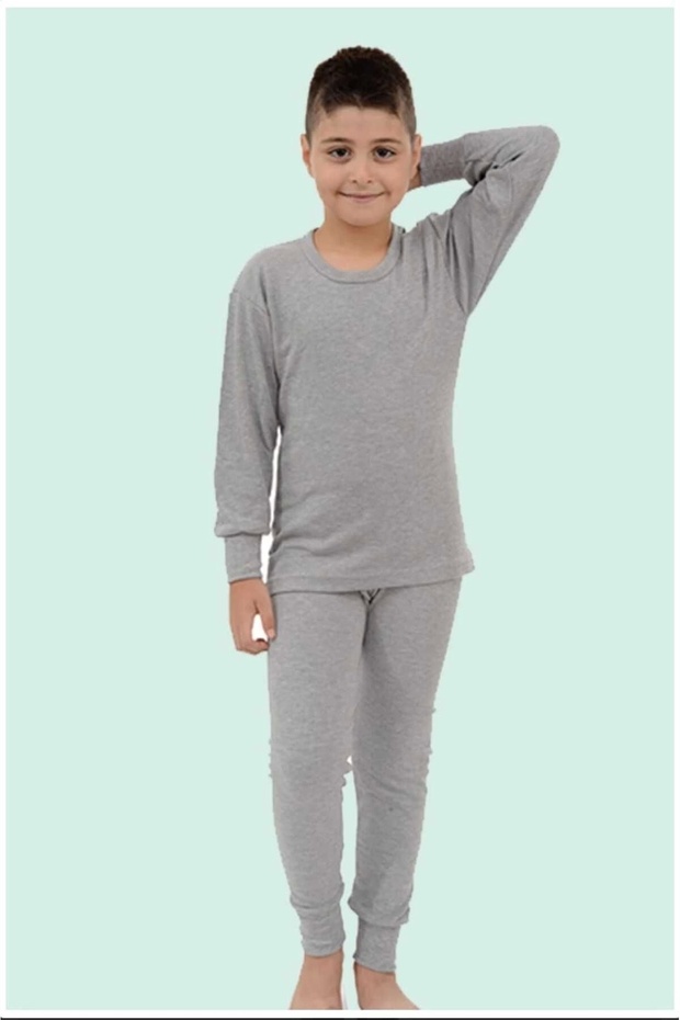 CEYLANOĞLU BOY'S INTERLOG UNDERWEAR SUIT - 3324
