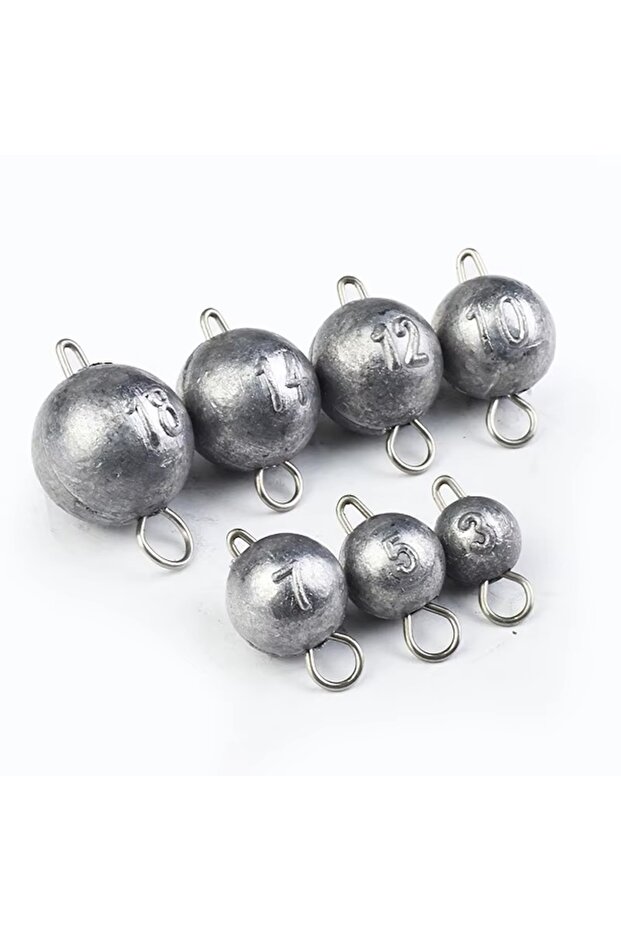 10 Pieces 7 Gram Articulated Lead, Lead Diameter: 1.1 cm