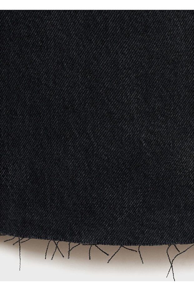 Danila wideleg yüksek belli jean pantolon - 8