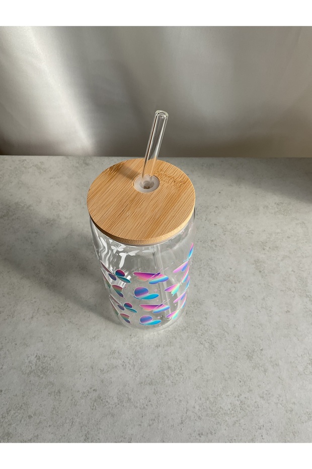 Sevimli desen kahve-smoothie bardağı - 3