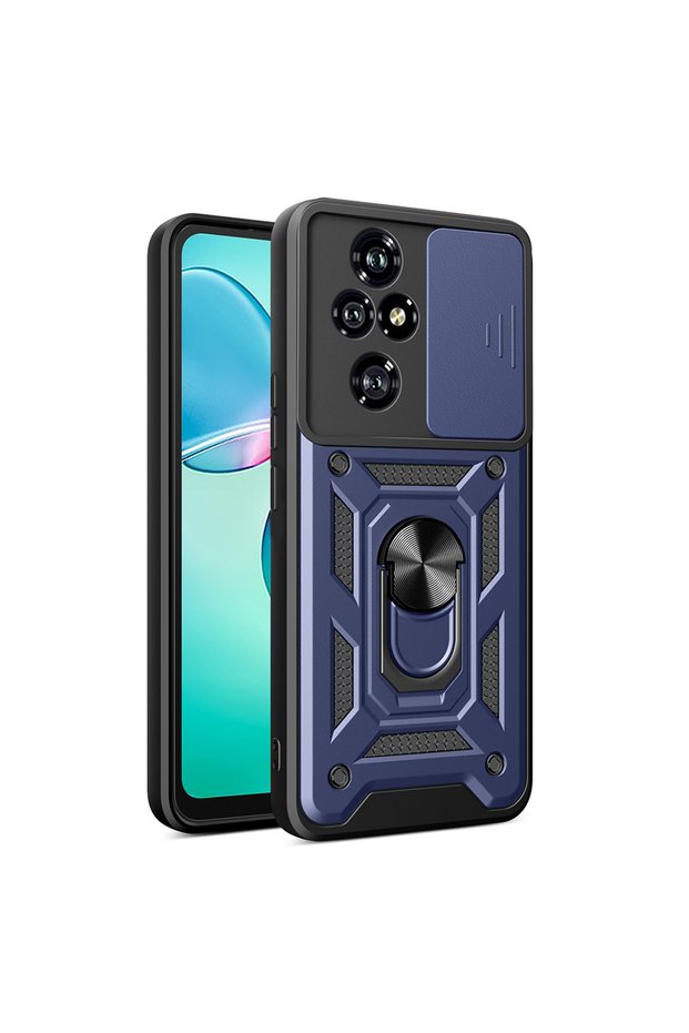 Honor 200 Pro Case Magnetic Stand Sliding Vega Cover with Camera Protection