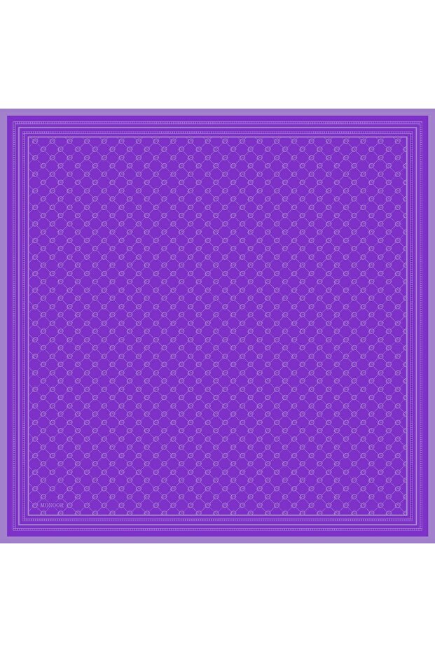 MONOGRAM PAMUKLU SOFT EŞARP - 3