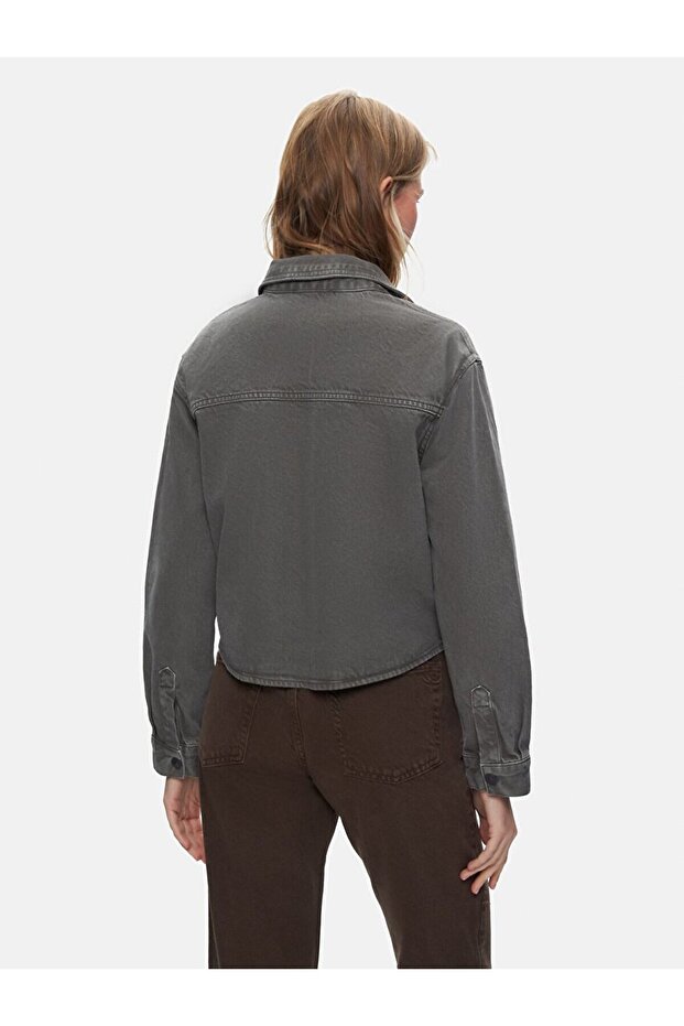 Peta Kısa Jean Gömlek - 3