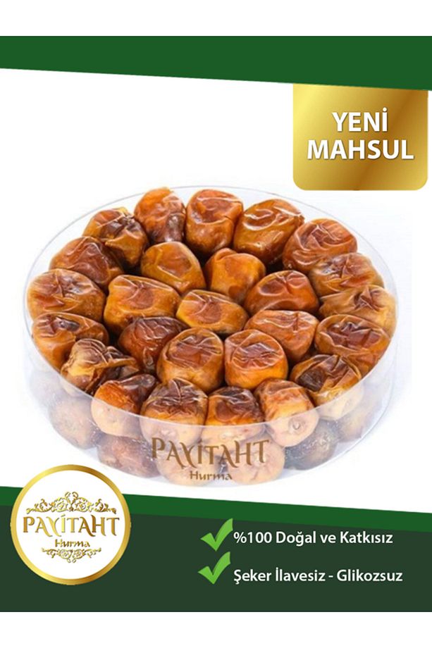 Medine Cassim Kasim Sukkari Rutab Duble Taze -Yaş Hurma 1500GR Tabak Hurma Yumuşak 3 Paket Set - 4