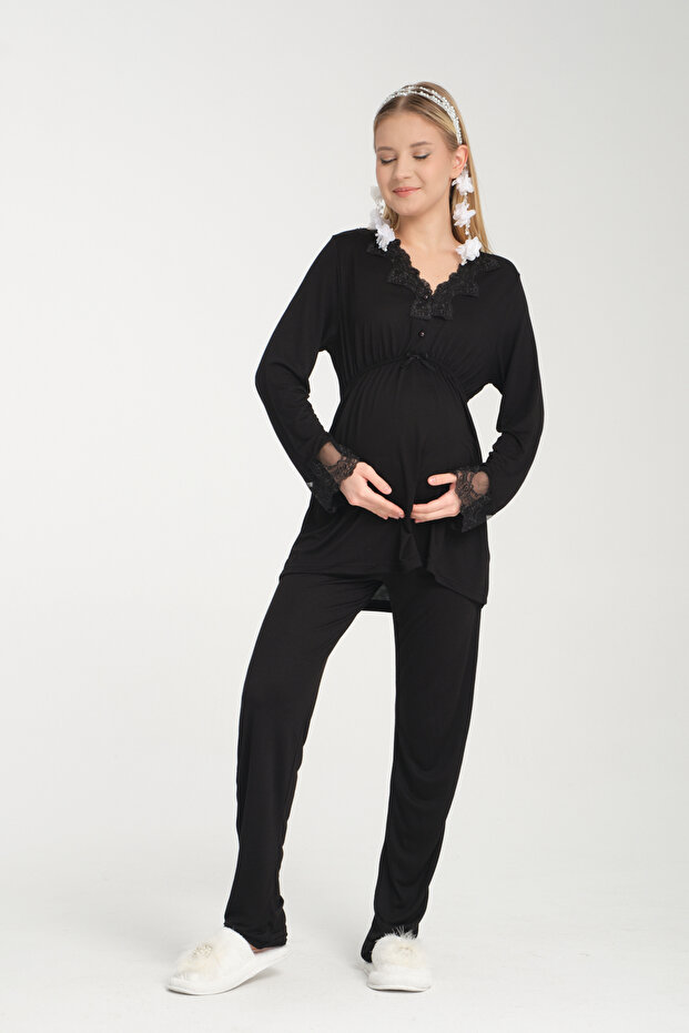 Venera Baby Maternity Pregnant Elegant Pajamas Set