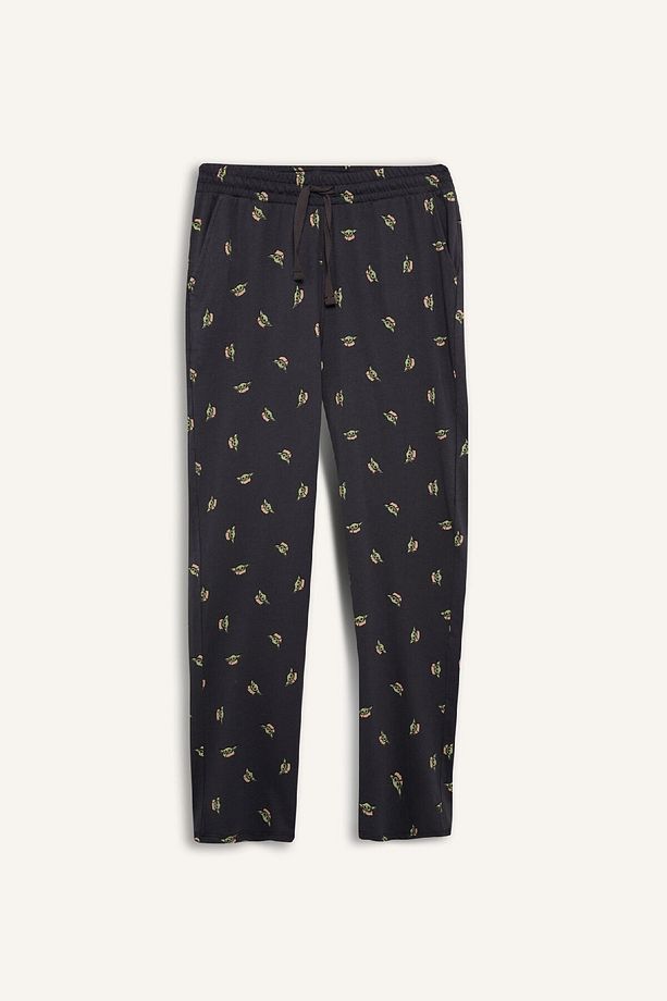 Star Wars-Mandalorian Pijama Takımı Regular Fit Uzun Kollu Üst Beli Lastikli Uzun Alt D8221AX24WN - 8