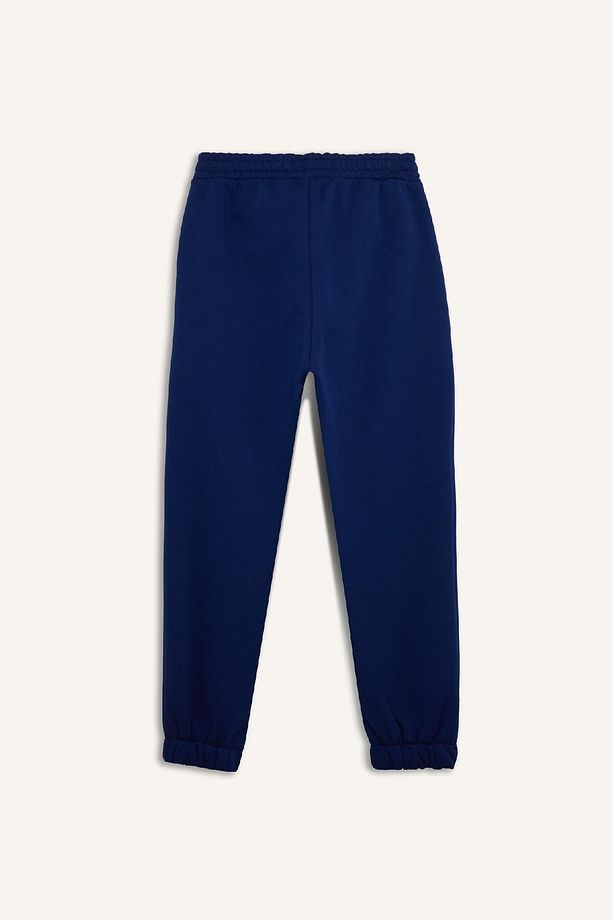Coool Kalın Jogger Eşofman Altı Basic Düz Cepli Beli Paçası Lastikli E6300AX24WN - 6