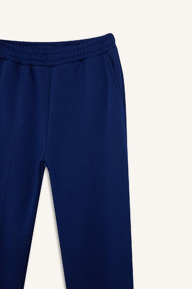 Coool Kalın Jogger Eşofman Altı Basic Düz Cepli Beli Paçası Lastikli E6300AX24WN - 5