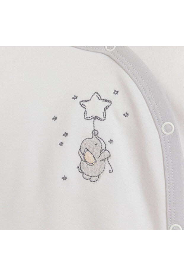 Elephant Tulum Beyaz/Gri - 2