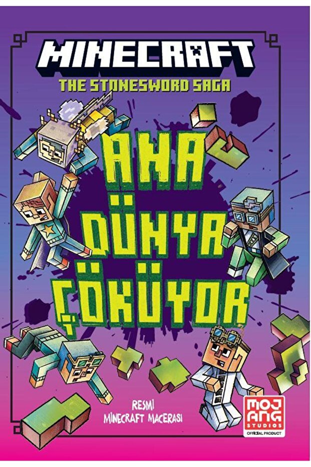 Minecraft-Ana Dünya Çöküyor Kitabı Kolektif Kitapları Debir Yayınları - 1