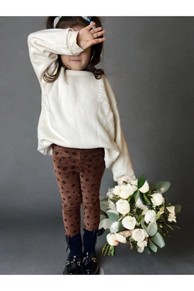 Girl's Velvet Ribbed Tights