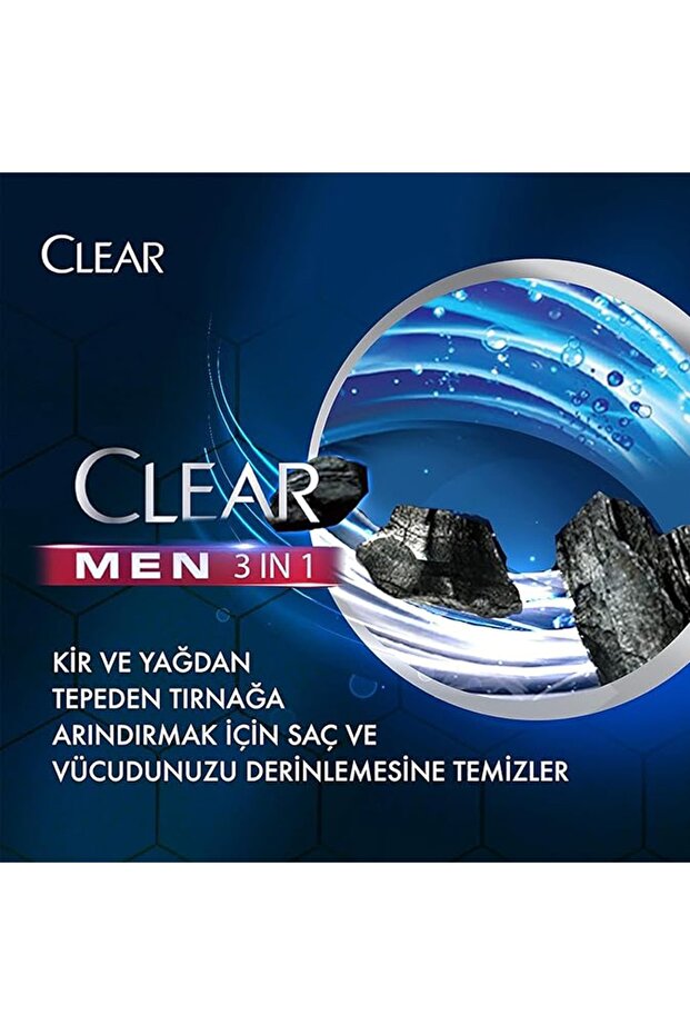 Men Deep Cle 3ın1 Sh 350ml - 2