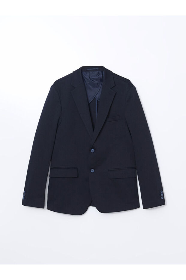 LCWAIKIKI Formal Dar Kalıp Erkek Blazer Ceket - 5