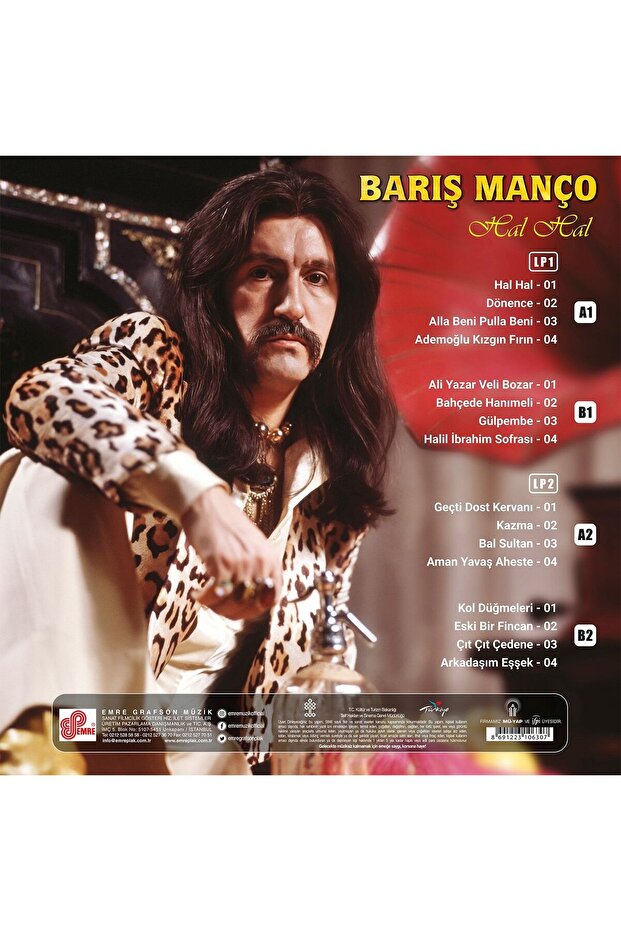 Barış Manço Hal Hal LP - 2
