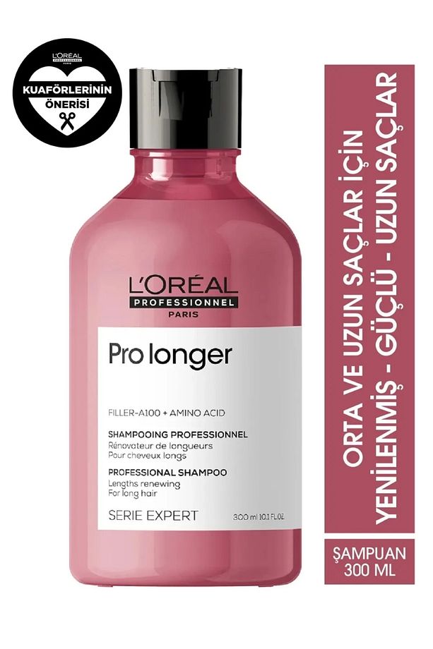 PRO LONGER ŞAMPUAN 300 ml L'Oreal Professionnel -Saç Uzatmak İsteyenlere Özel Şampuan-/GEMD658-G996Y - 1