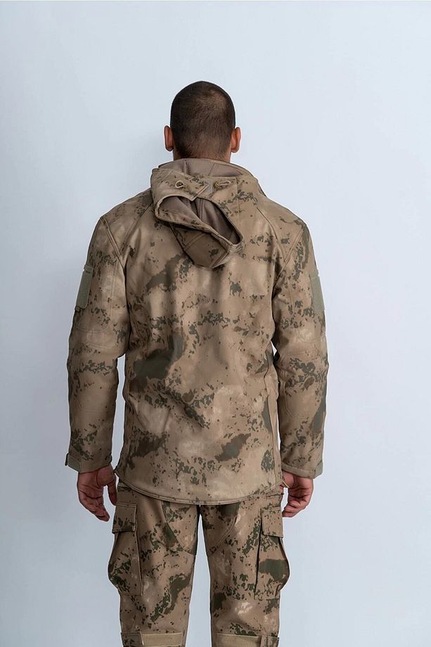 Soft-shell Taktik Mont 305, Jandarma Kamuflaj Desen - 4