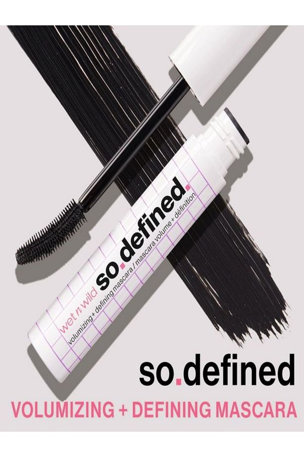 Mega So Define Volumizing + Defining Maskara - Hacim,ve Uzunluk için Ultra Siyah Etki - 1