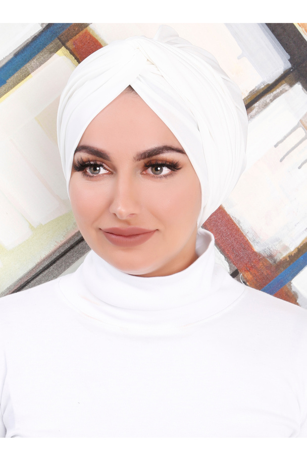 Sandy Dolama Bone - Beyaz - 5