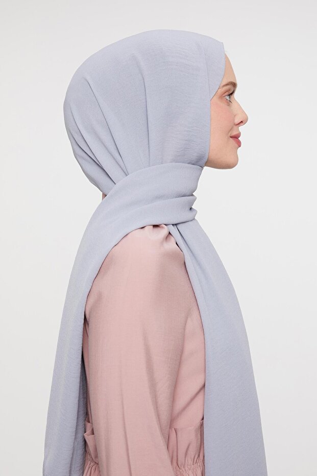 Silver Flat Aerobin Shawl - 3