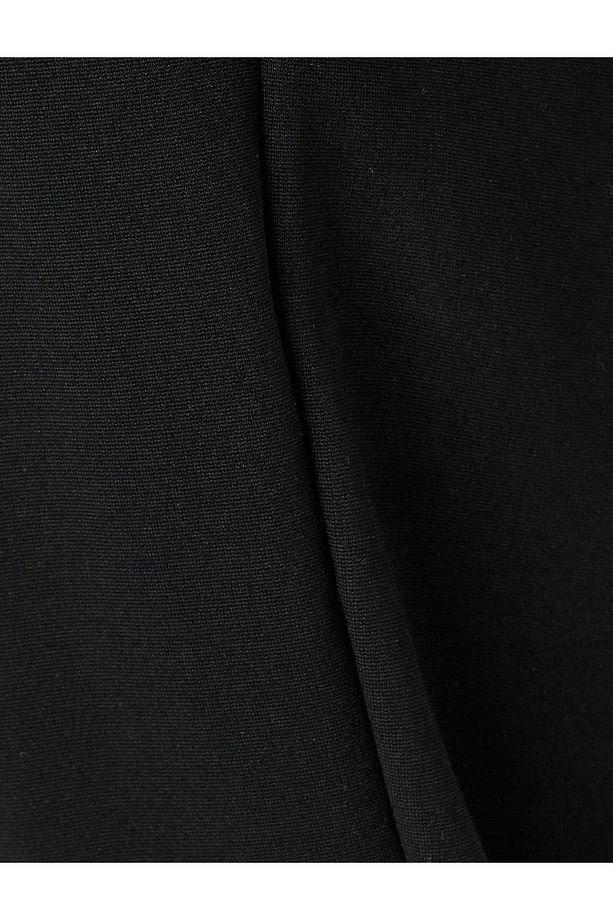 Lastikli Paça Oversize Şardonlu Beli Bağcıklı Jogger Spor Eşofman Altı - 6