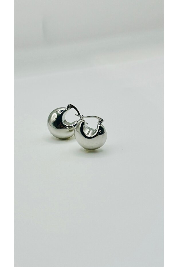 Dolgulu halka küpe - 1