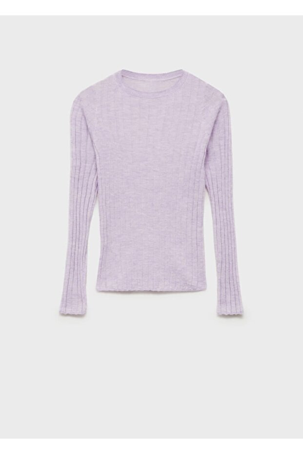 Ripppullover mit Rundhalsausschnitt - 3