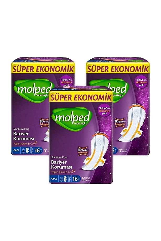 Supernight Gece Bariyer Koruması 16 lı Gece x 3 Adet - 1