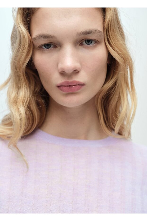 Ripppullover mit Rundhalsausschnitt - 7