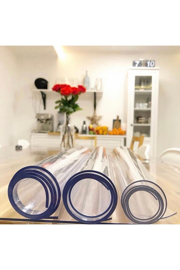 Kalın Şeffaf Masa Koruyucu 1.2mm - 3