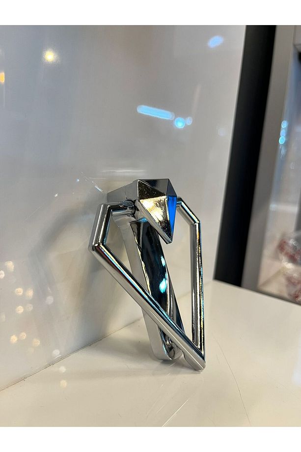 Diamond Metal Kulp 64mm Krom Renk Dolap Kulp Kapak Kulp Modern Çekmece Kulp Mobilya Kulbu - 4