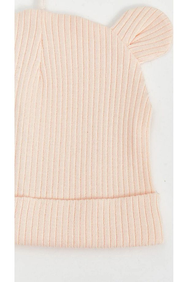 LCW baby Pembe Basic Kız Bebek Triko Bere 2'li - 3